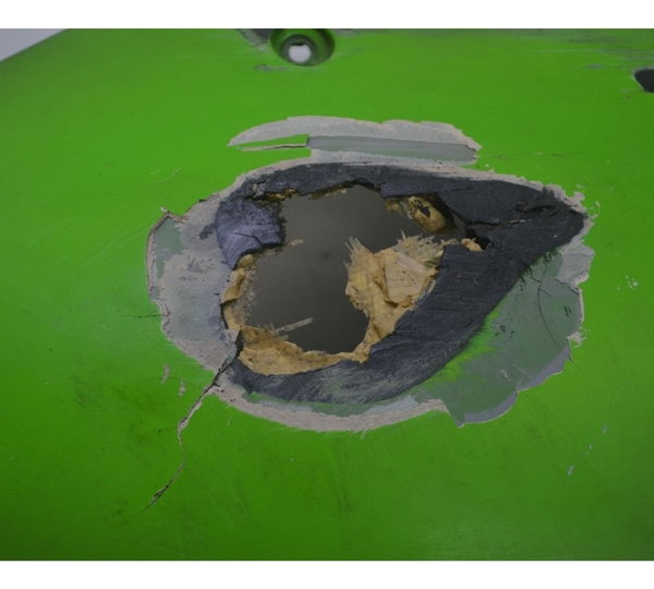 Carenagem Inferior Dir C/ Avaria Kawasaki Ninja Zx 14r 10-13