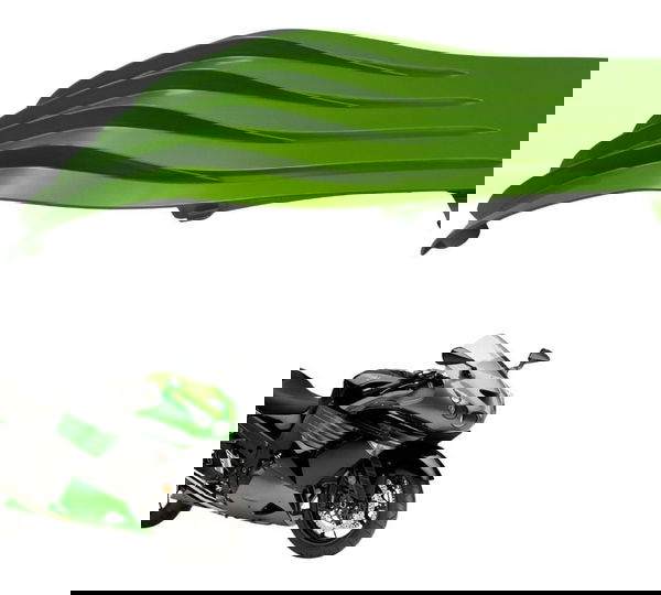 Carenagem Acabamento Lateral Dir Kawasaki Ninja Zx 14r 10-13