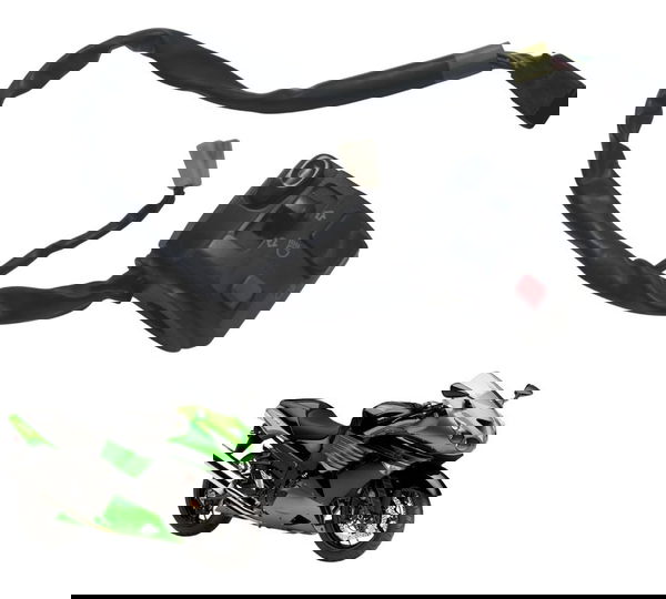 Chave Punho Luz Kawasaki Ninja Zx 14r 10-13 Original