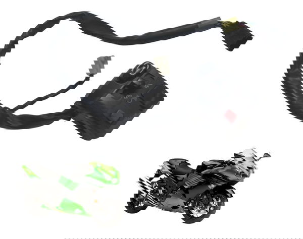 Chave Punho Luz Kawasaki Ninja Zx 14r 10-13 Original