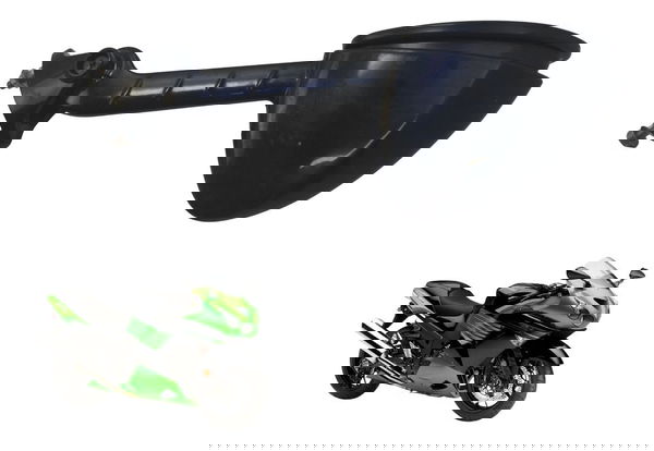 Espelho Retrovisor Esquerdo Kawasaki Ninja Zx 14r 10-13 Orig