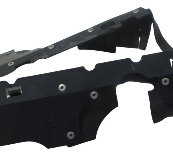 Acabamento Proteção Radiador Suzuki Burgman 650 07-15 Origin Preto