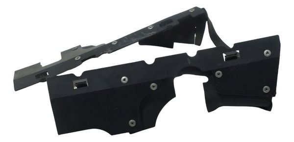 Acabamento Proteção Radiador Suzuki Burgman 650 07-15 Origin Preto