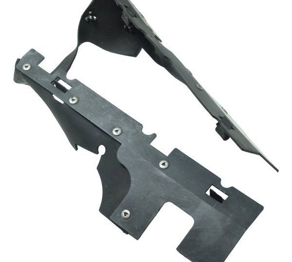 Acabamento Proteção Radiador Suzuki Burgman 650 07-15 Origin Preto