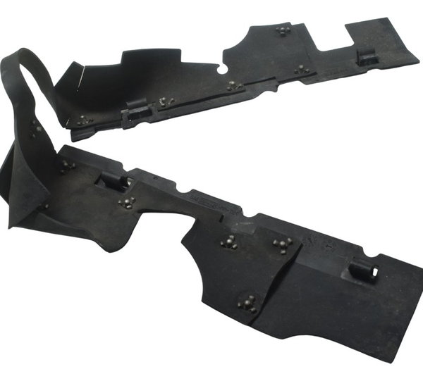 Acabamento Proteção Radiador Suzuki Burgman 650 07-15 Origin Preto