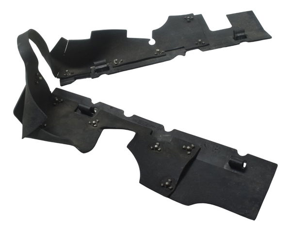 Acabamento Proteção Radiador Suzuki Burgman 650 07-15 Origin Preto