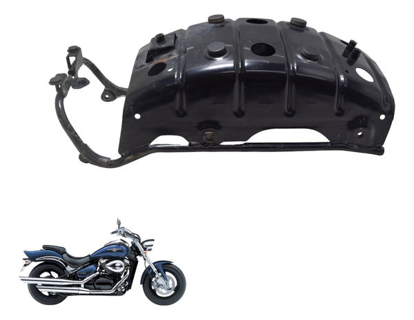 Alma Suporte Paralama Tras Suzuki Boulevard M 800 05-08 Orig Preto