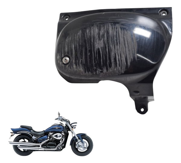 Acabamento Tampa Motor Esq Ava Suzuki Boulevard M 800 05-08