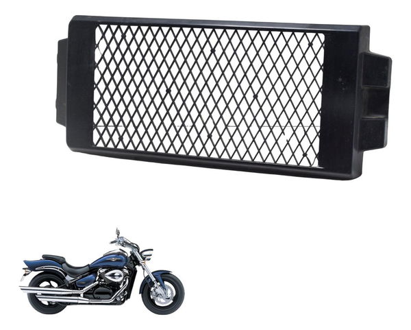 Grade Proteção Radiador Suzuki Boulevard M 800 05-08 Orig Preto