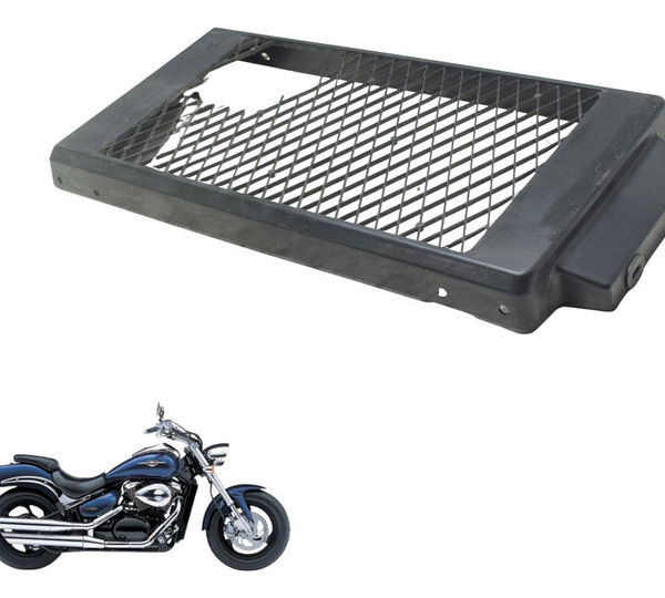 Grade Proteção Radiador C/ava Suzuki Boulevard M 800 05-08 Preto