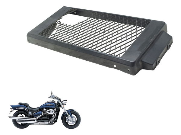 Grade Proteção Radiador C/ava Suzuki Boulevard M 800 05-08 Preto