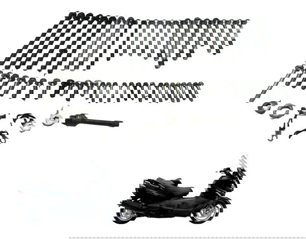 Kit Parafuso Motor Suzuki Burgman 650 07-15 Original