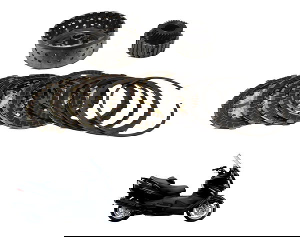 Cubo Platô Discos Embreagem Suzuki Burgman 650 07-15 Origina