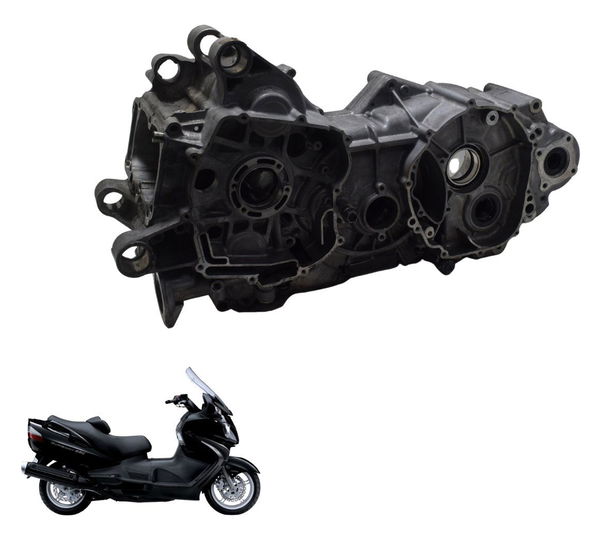 Carcaça Bloco Motor Nfe Baixa Suzuki Burgman 650 07-15 Origi