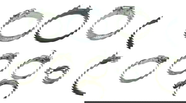 Kit Abraçadeiras Diversas Suzuki Burgman 650 07-15 Original