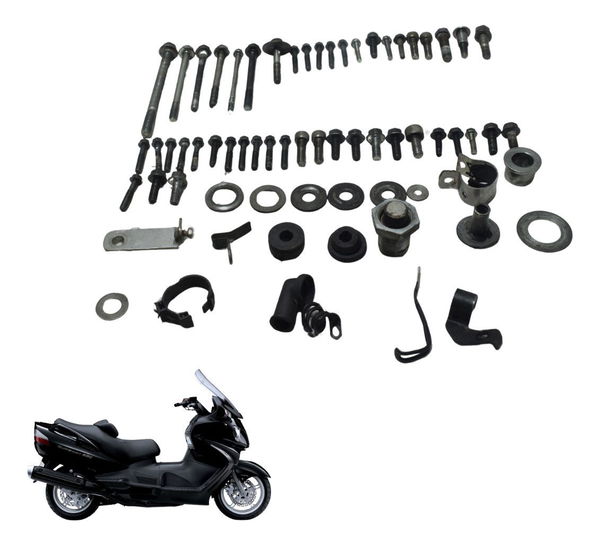 Kit Parafusos Diversos Suzuki Burgman 650 07-15 Original