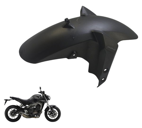 Paralama Dianteiro C/avaria Yamaha Mt 09 15-18 Original Dianteiro