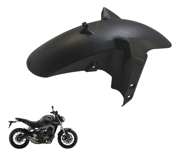 Paralama Dianteiro C/avaria Yamaha Mt 09 15-18 Original Dianteiro