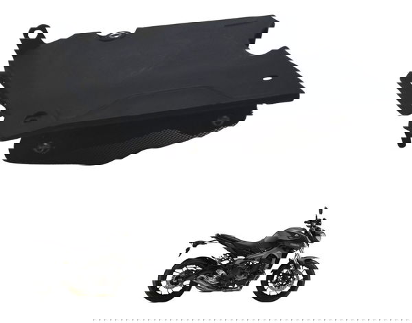Acabamento Carenagem Lateral Dir Yamaha Mt 09 15-18 Original Preto