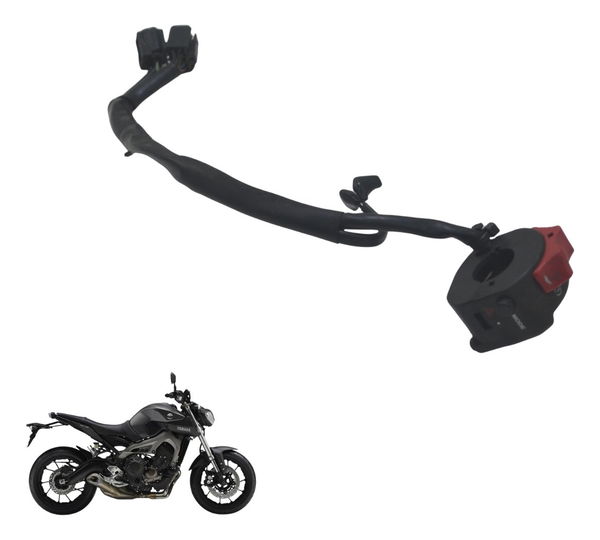 Chave Punho Partida C/detalhes Yamaha Mt 09 15-18 Original