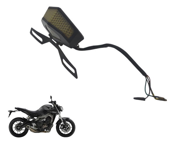 Lanterna Traseira Paralela Yamaha Mt 09 15-18 Ambos Lados