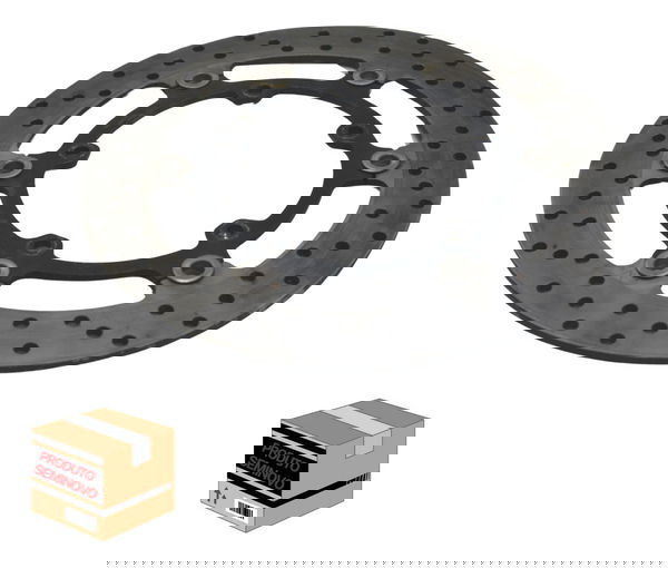 Disco Freio Dianteiro Yamaha Mt 09 15-18 Original