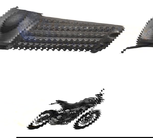 Pedaleira Dianteira Dir C/detal Yamaha Mt 09 15-18 Original