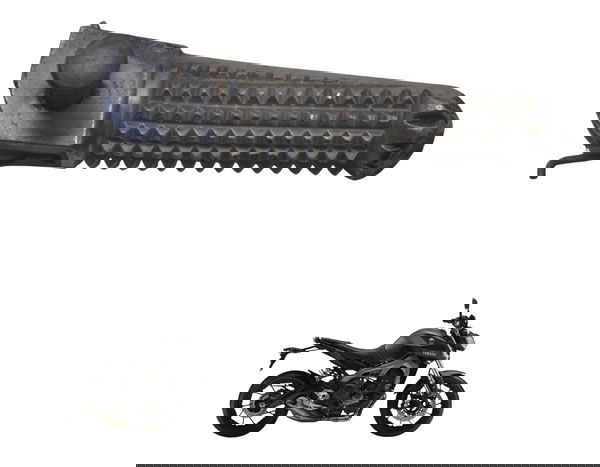 Pedaleira Dianteira Dir C/detal Yamaha Mt 09 15-18 Original