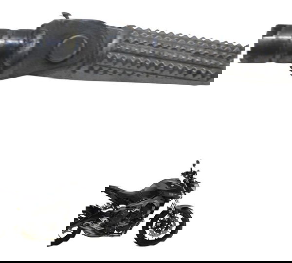 Pedaleira Dianteira Esq C/suporte Yamaha Mt 09 15-18 Origina