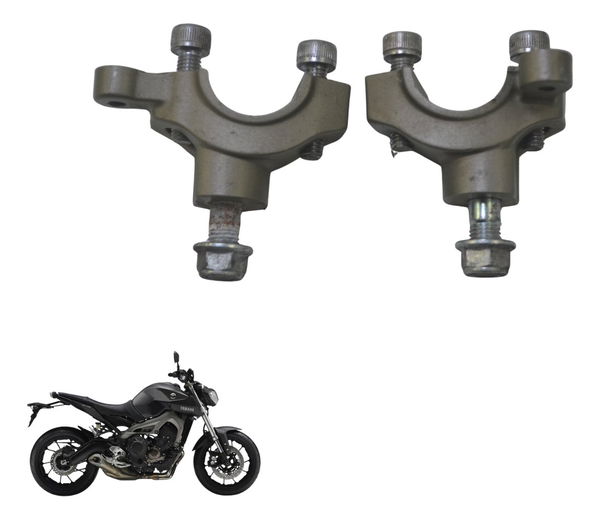 Par Riser Guidão Yamaha Mt 09 15-18 Original
