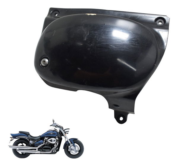 Acabamento Tampa Motor Esq Det Suzuki Boulevard M 800 05-08