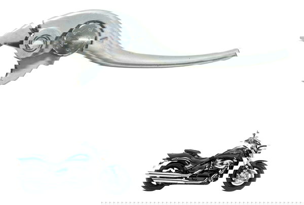 Manete Freio C/avaria Suzuki Boulevard M 800 05-08 Original Prateado