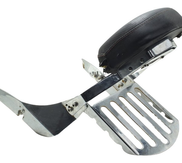 Sissy Bar Custom C/avaria Suzuki Boulevard M 800 05-08 Preto