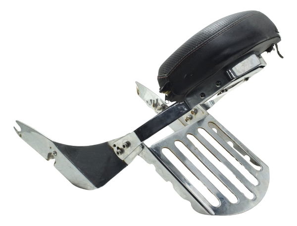 Sissy Bar Custom C/avaria Suzuki Boulevard M 800 05-08 Preto