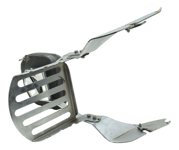 Sissy Bar Custom C/avaria Suzuki Boulevard M 800 05-08 Preto