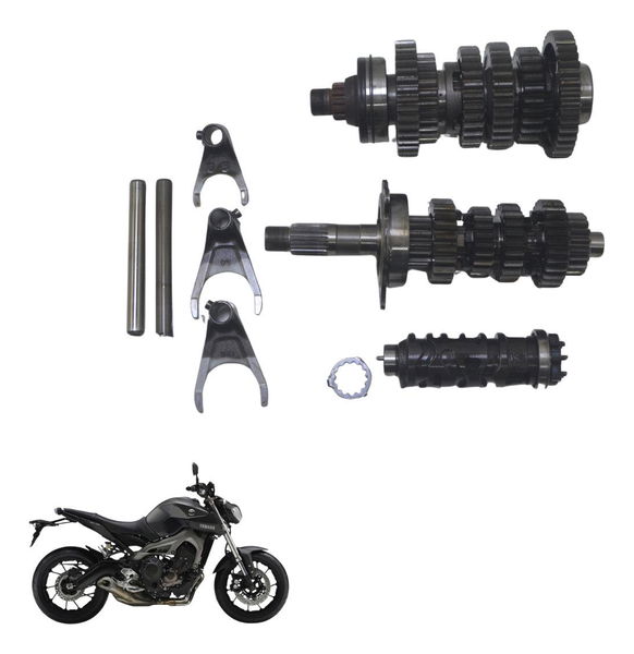 Caixa Marcha Câmbio Yamaha Mt 09 15-18 Original