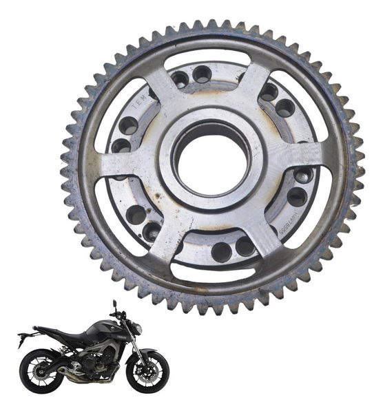 Placa Partida Yamaha Mt 09 15-18 Original