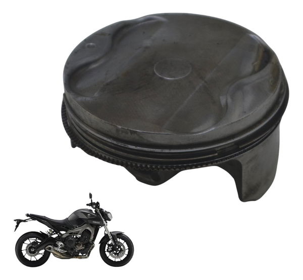 Pistão E Anéis Yamaha Mt 09 15-18 Original