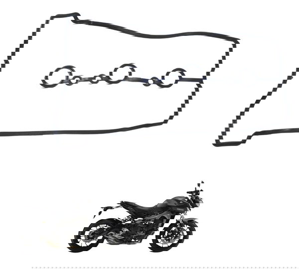 Guarnição Tampa Válvula Yamaha Mt 09 15-18 Original