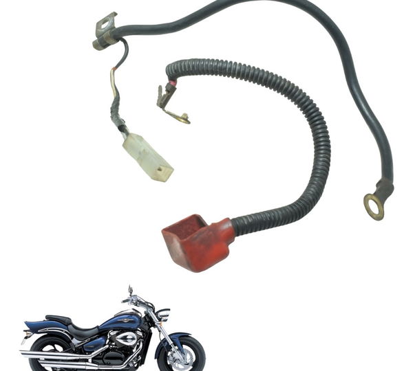Cabo +/- Bateria Reparado Suzuki Boulevard M 800 05-08 Orig