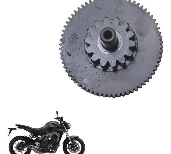 Engrenagem Redução Partida Yamaha Mt 09 15-18 Original