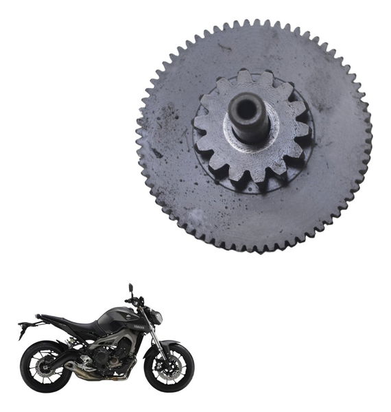Engrenagem Redução Partida Yamaha Mt 09 15-18 Original