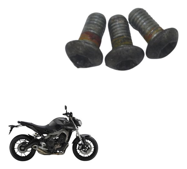 Jogo Parafuso Roda Fônica Dianteira Yamaha Mt 09 15-18 Origi