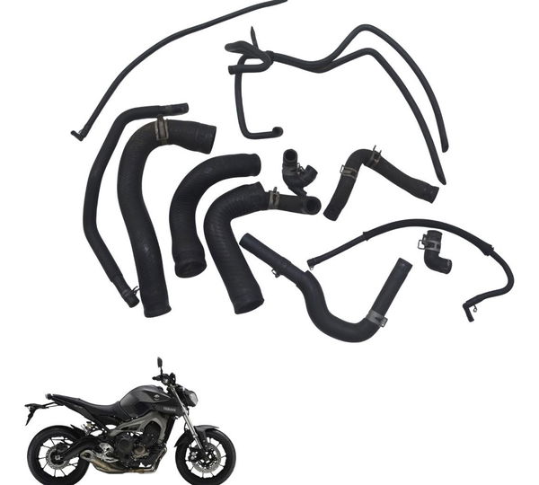 Kit Mangueiras Yamaha Mt 09 15-18 Original