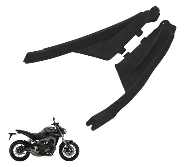 Par Borracha Acabamento Tanque Yamaha Mt 09 15-18 Original
