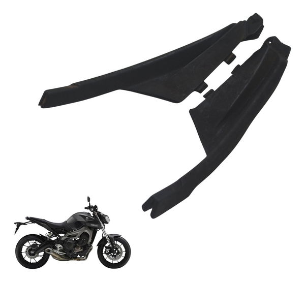 Par Borracha Acabamento Tanque Yamaha Mt 09 15-18 Original