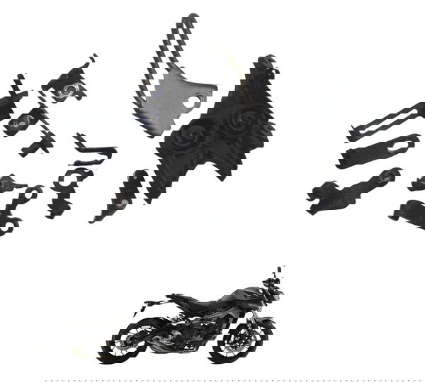 Kit Suporte Diversos Yamaha Mt 09 15-18 Original