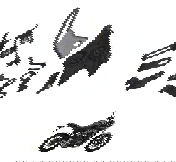 Kit Suporte Diversos Yamaha Mt 09 15-18 Original