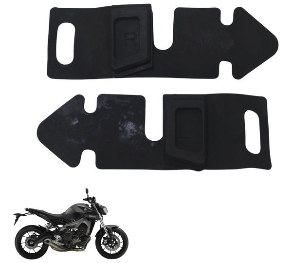Par Borracha Acabamento Yamaha Mt 09 15-18 Original