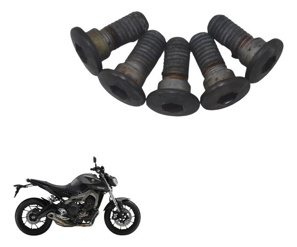 Kit Parafuso Disco Freio Traseiro Yamaha Mt 09 15-18 Origina